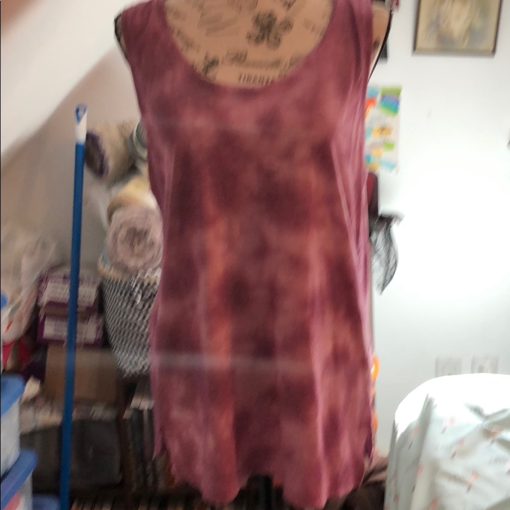 Faded Glory purple tank